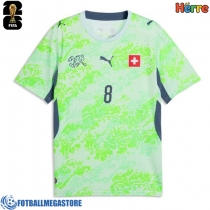 Fotballdrakt Herre Sveits Remo Freuler #8 Bortedrakt VM 2026 Kortermet